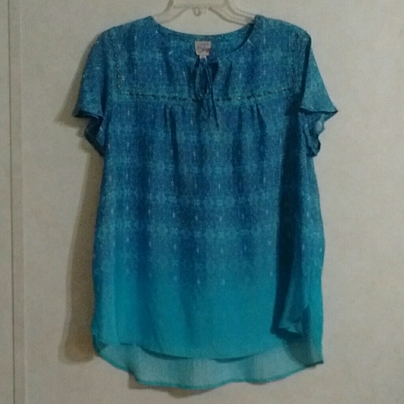 Como Vintage Tops - NWT WOMEN'S SZ XL SHEER TOP